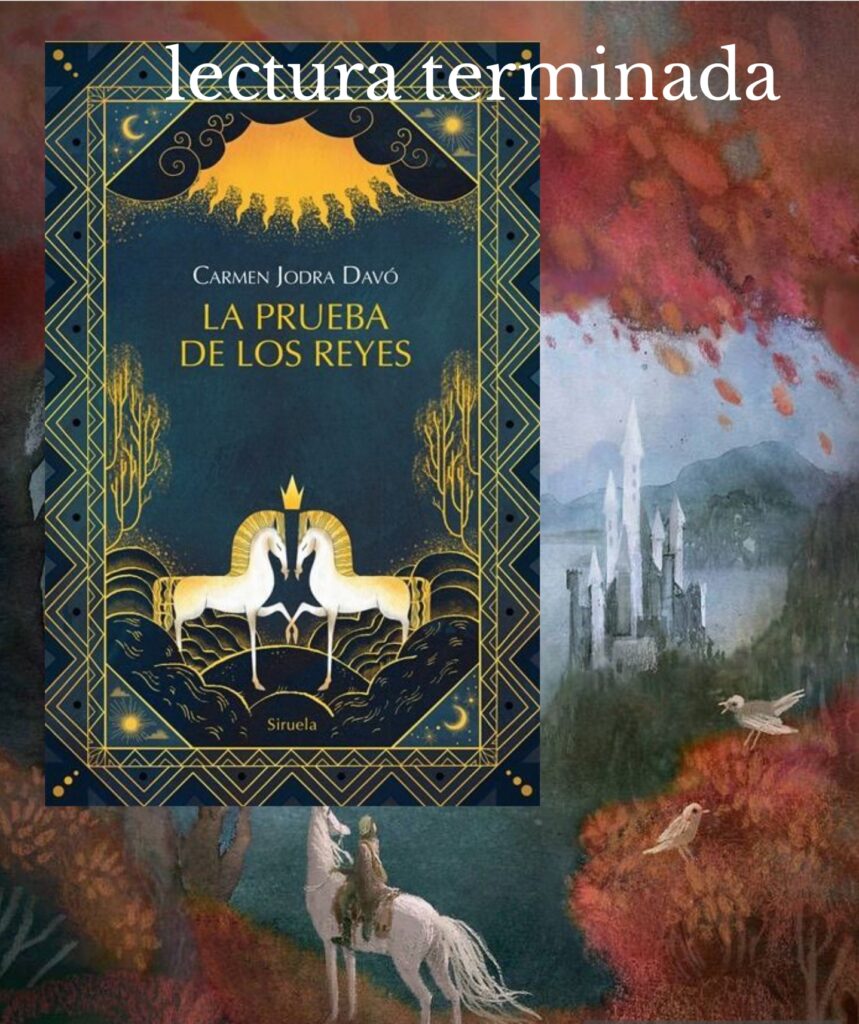 Collage inspirado en la lectura La prueba de los reyes